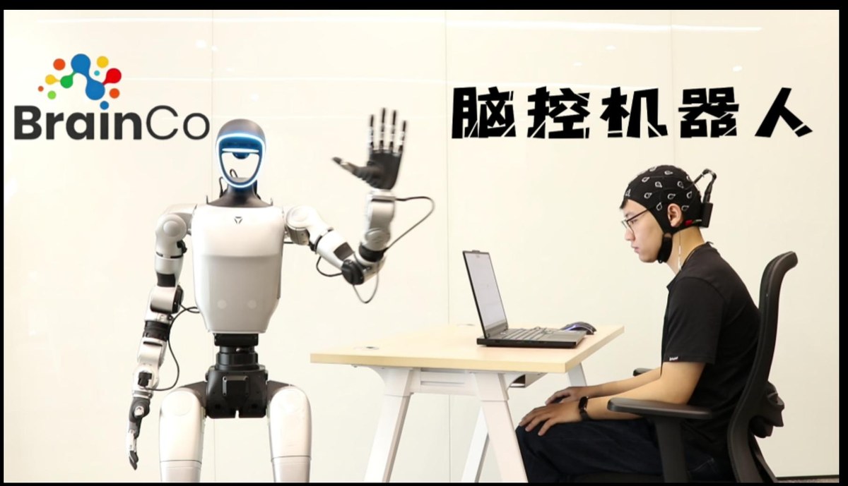 运动想象与 SSVEP 脑控机器人